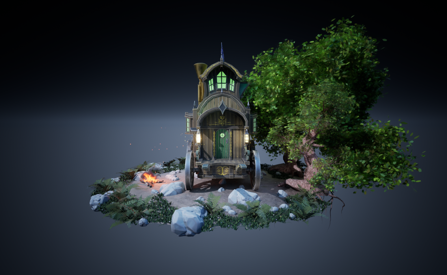 Creating a Stylised 3D Diorama Using Unreal Engine