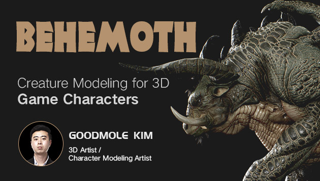 3D Game Character Creature “Behemoth”