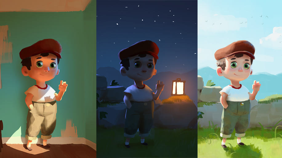 wingfoxUnderstanding Lighting Principles for Digital Painting_Yiihuu.cc