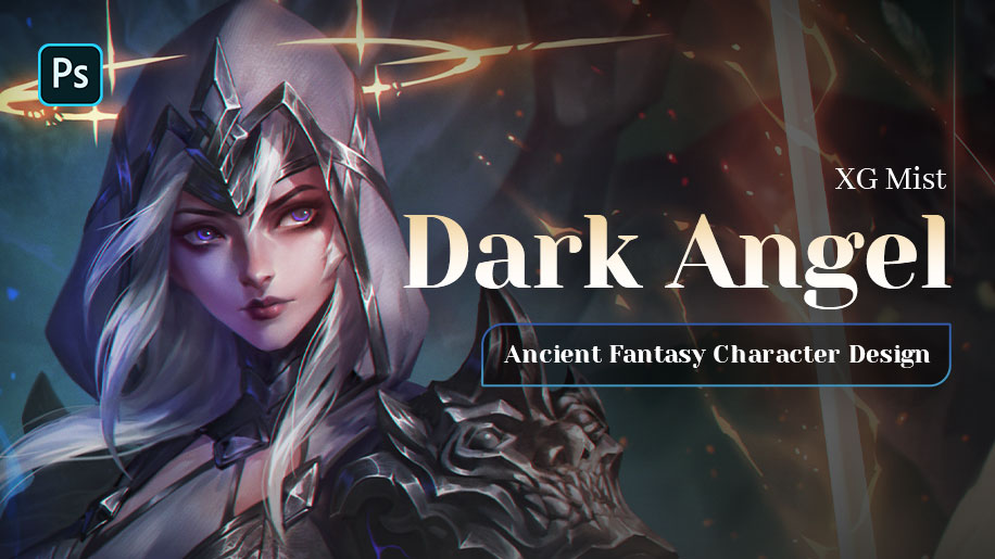 Ancient Fantasy Character Design: Dark Angel