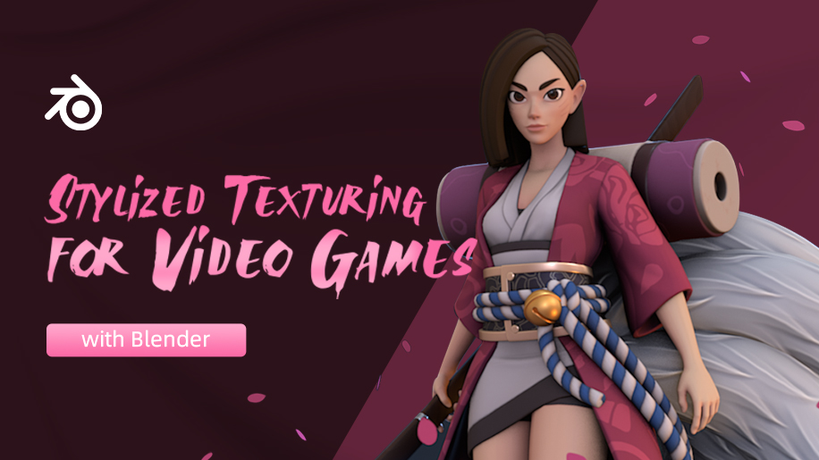 Wingfox|Stylized Texturing For Video Games With Blender_Yiihuu.cc