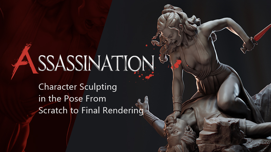 Character Sculpting in the Pose From Scratch to Final Rendering【Beginner Friendly】 Character Sculpting in the Pose From Scratch to Final Rendering【Beginner Friendly】
