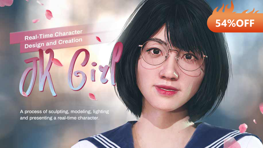 【54% OFF Sale】Real-Time Character Design and Creation- JK Girl