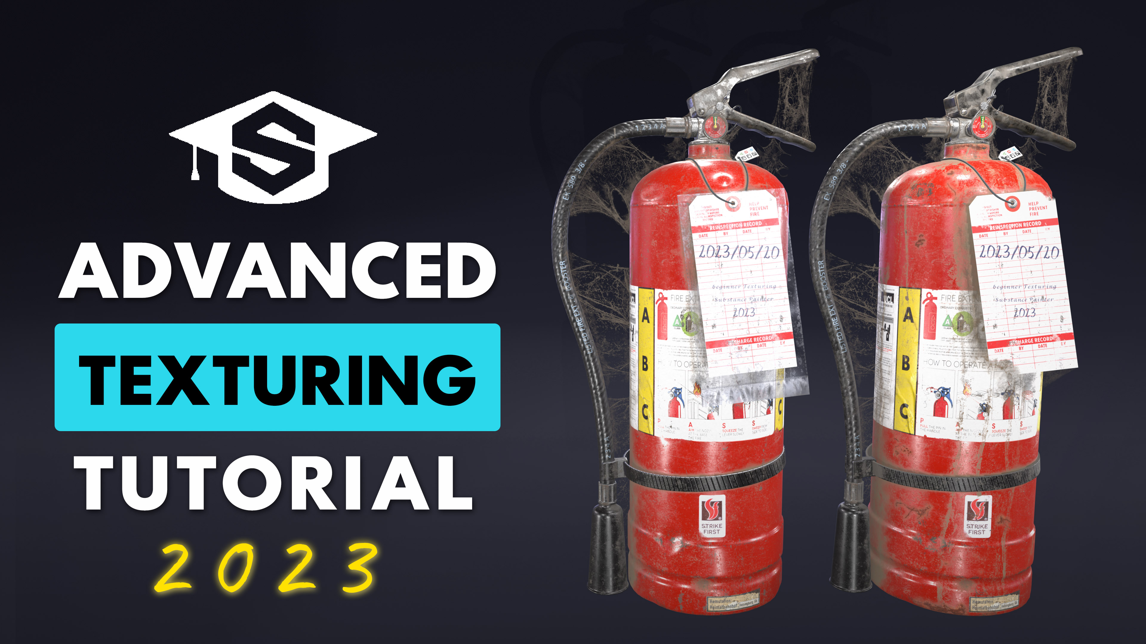 NEW! Advanced Texturing in Substance Painter 2023 HOT!!