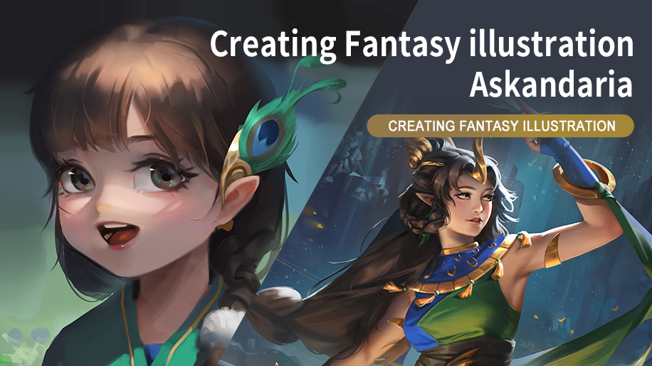 Fantasy Female Illustration and Young Girl Portrait Course