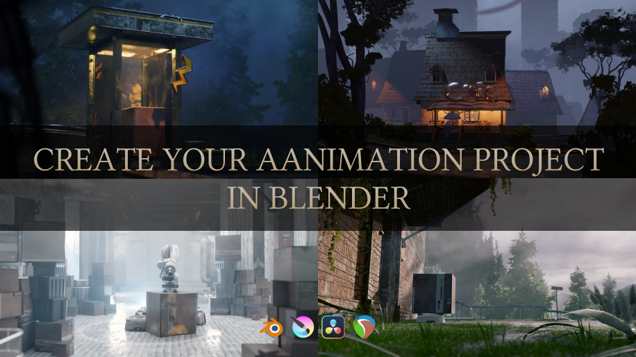 Create Your Animation Project in Blender