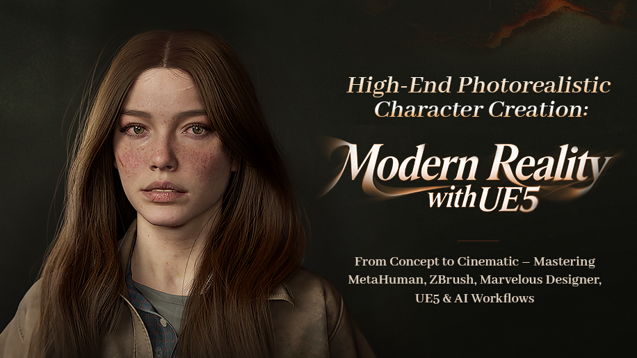 High-End Photorealistic Character Creation: Modern Reality in UE5