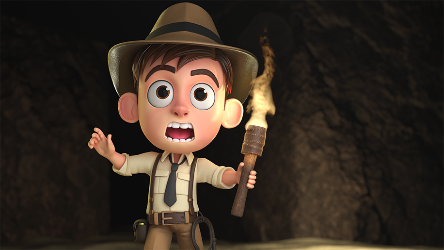 Cartoon Character Modeling for 3D Animation in Blender